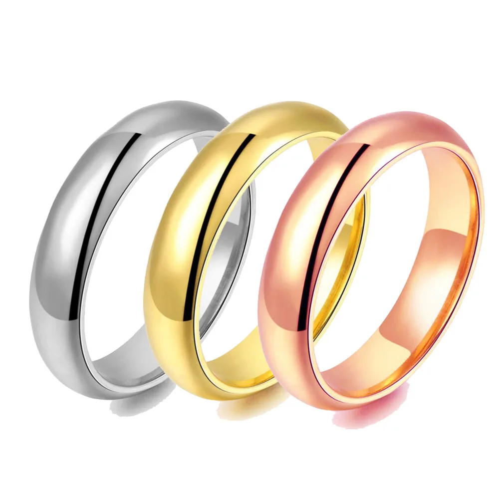 

Smooth Stainless Steel Ring for men and women