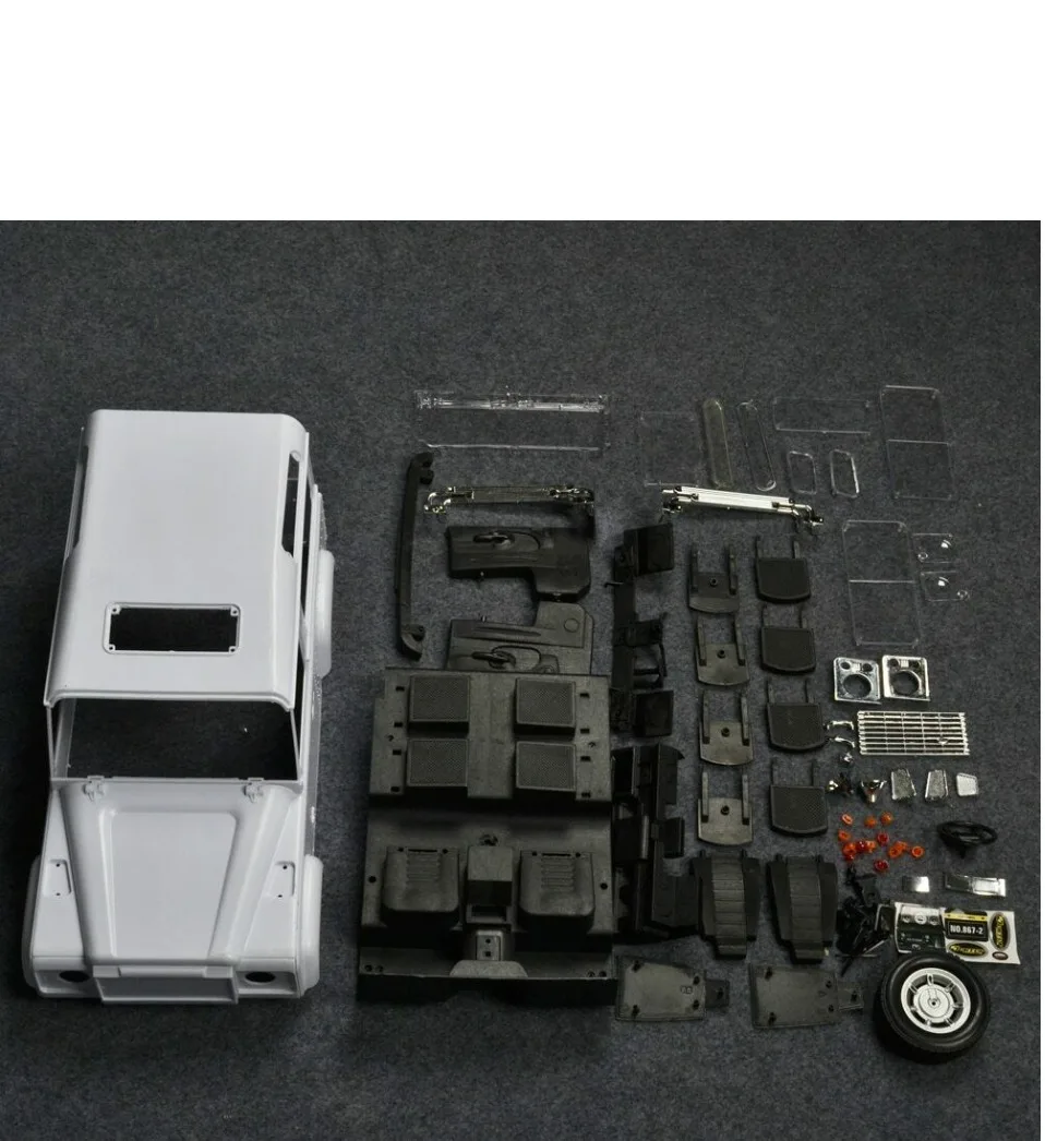 ARC0021 жесткий пластиковый 1:10 RC корпус автомобиля D90 Defender RC Гусеничный Кузов для RC4WD D90 DIY корпус дистанционного управления автомобильный корпус