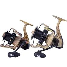 Reelsking 11+ 1BB спиннинговая Рыболовная катушка GT 5,5: 1 правая/левая ручка двойная тормозная система Карп рыболовные снасти Carretilha de pesca