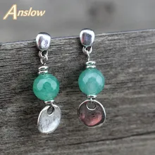 Anslow горячая Распродажа модные ювелирные аксессуары корейские милые Винтажные серьги с бусинами для женщин девушек Bijoux Рождественский подарок LOW0072AE