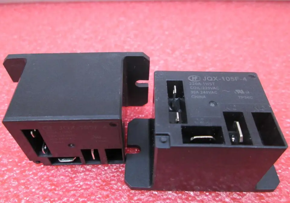 HOT NEW relay JQX 105F 4 220A 1HST 220VAC JQX 105F 4 220A 1HST HF105F 4 ...