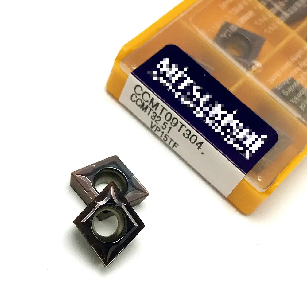 

10PCS CCMT09T304 VP15TF/UE6020/ US735 Internal Turning Tools Carbide inserts Cutting Tool CNC Tools Lathe tools Lathe cutter