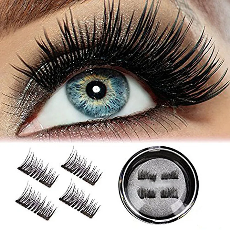 OutTop Eye Lashes 3D natural Reusable False Eyelashes Extension a801 17in False