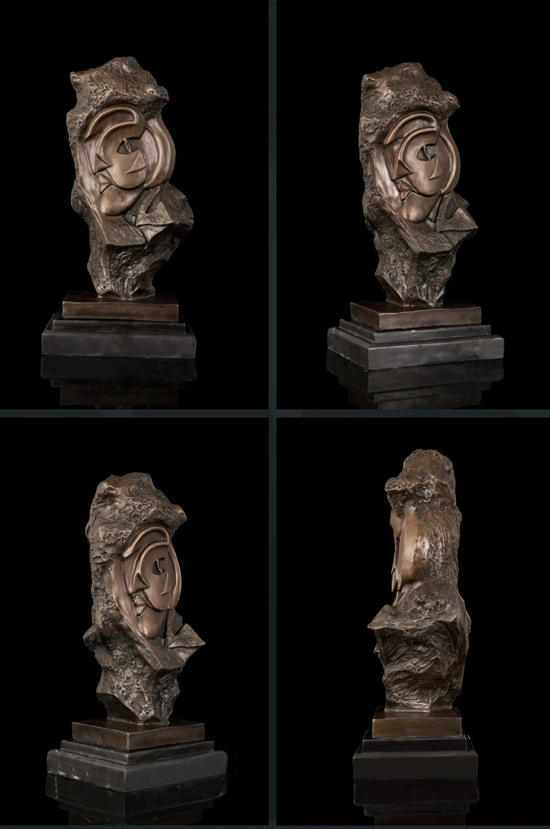 ATLIE бронзовые знаменитые абстрактные статуи Пикассо классические скульптуры Статуэтки для украшения в прихожей