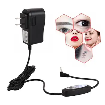 

6V 1A Universal Adjustable 2.5 Power Supply Charger Adaptor for Tattoo Machine US 100-240V a