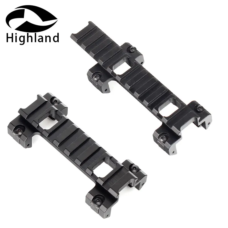 

Hunting MP5 G3 21mm Picatinny Weaver Rail Adapter Scope Rail Base Model 3 Bidirectional Clamp Mount Low Profile