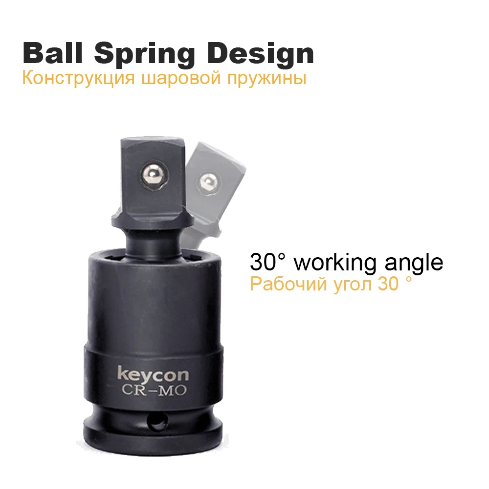 Черная ударопрочная универсальная розетка Φ 3 шт. Cr Mo 3/8 1/2 3/4 дюйма| |