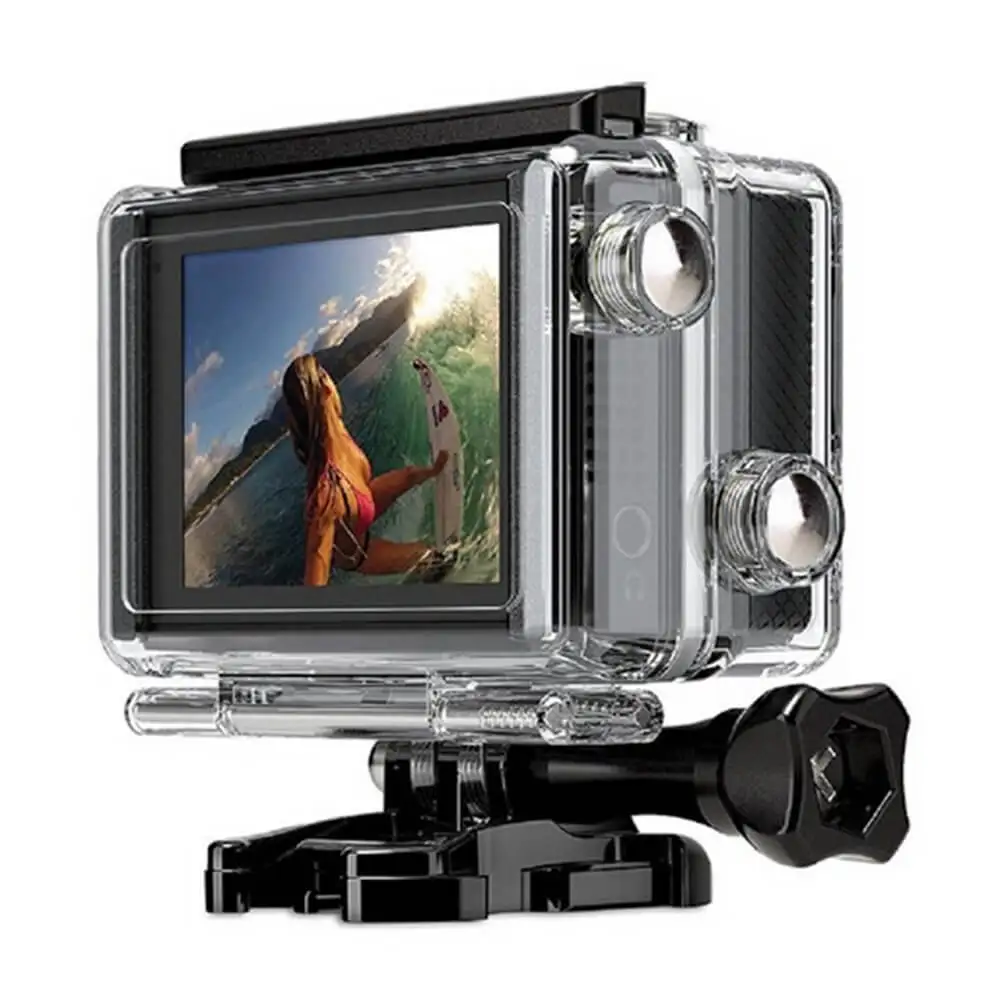LCD Screen BacPac Display For GoPro Hero 33+4+Expanded Frame+Buckle Mount+Adapter+Backdoor Case Cover For GoPro Hero4 Hero 3+3 (7)