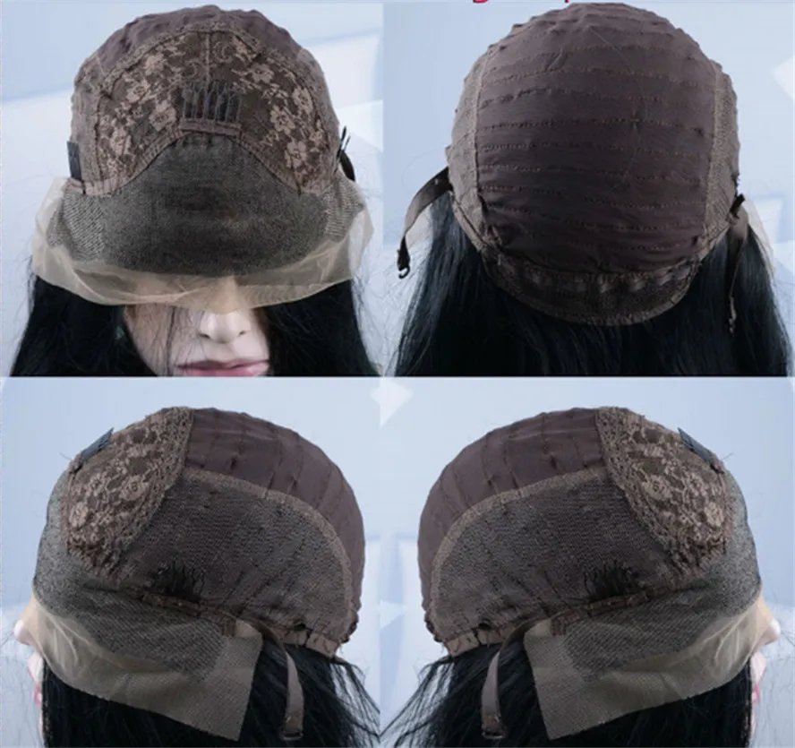 StrongBeauty женский кружевной передний парик с Омбре светло-коричневый Средний прямые волосы синтетические термостойкие волокна полный парик