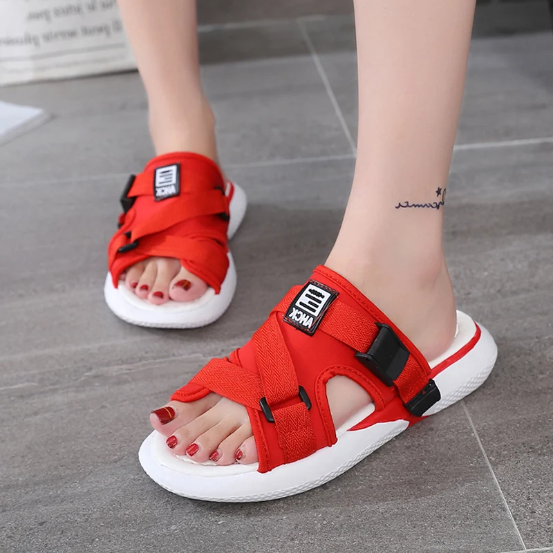 

Summer Slippers Fashion Women Slides Women Shoes Flip Flops Slip on Slide Sandals Holiday Beach Slides Zapatillas Mujer