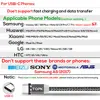 Магнитный USB кабель TOPK AM17 1 м, для iPhone XS Max 8 7 6, USB Type C и Micro USB кабель для Samsung, Xiaomi, LG ► Фото 3/6