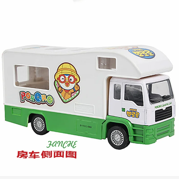 Izone Южная Корея Pororo путешествия rv игрушка инерция автомобиль обучение маленьких детей головоломка автомобиль Детский подарок