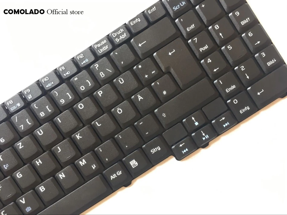 GR Germany Keyboard for ASUS M51 M51V M51E M51Q M51S M51A M51T M51TA M51K F7 F7E F7F F7S F7Z  Black keyboard GR Layout (2)