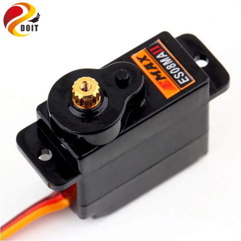 

4pcs/Lot 100% Orginal EMAX ES08MA II Mini Metal Gear Analog Servo 12g/ 2.0kg/ 0.12 Sec