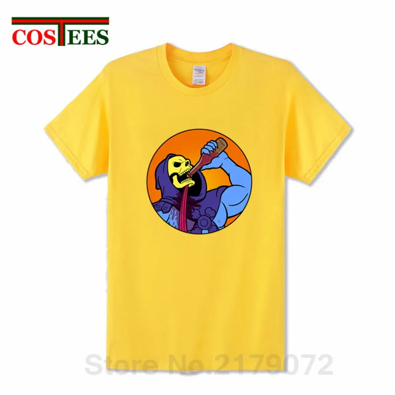 2019 Camiseta Vestido питьевой проблемы Скелет футболки мужское креативное череп дизайн