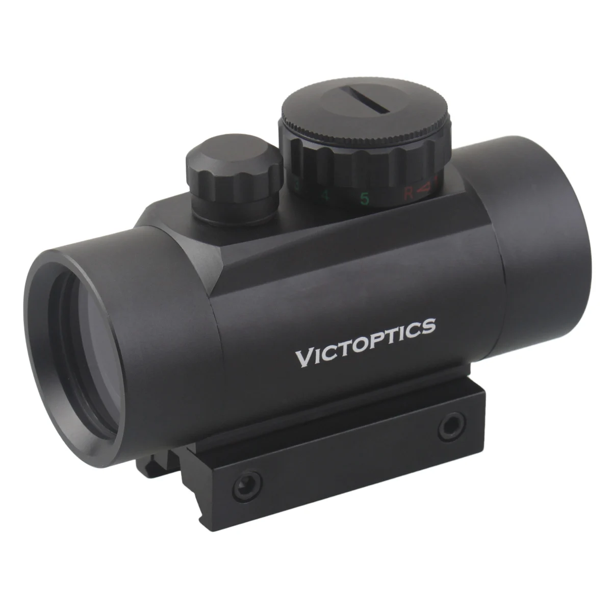 Victoptics 1x35 Красный точка прицел с 21 мм Вивер крепление база ударопрочный водонепроницаемый с многослойным покрытием