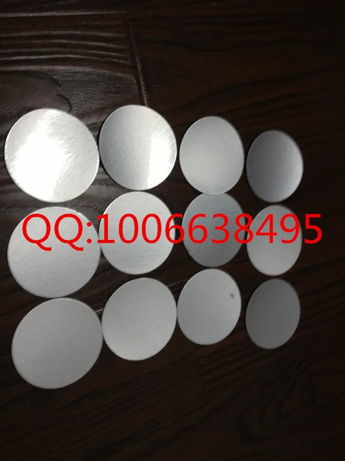 

Aluminum foil sealing gasket plastic bottle aluminum foil sealing gasket PET aluminum foil gasket PE aluminum foil sealing gaske