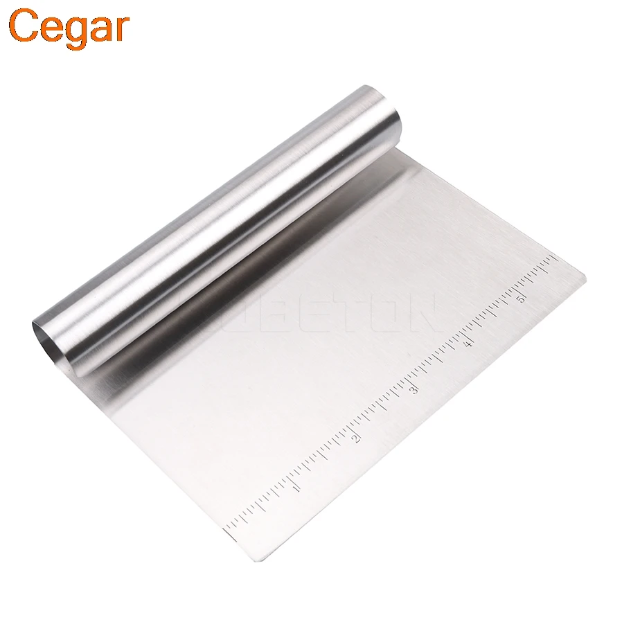 Buy Cegar Stainless steel butter Dough Scraper Kitchen