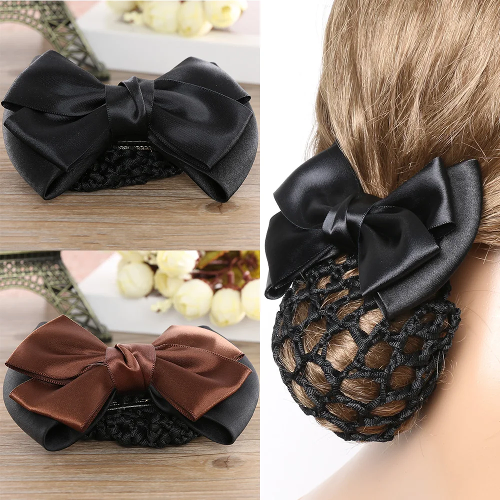 Buy 1PCs Trendy Women Lady Girls Bow Barrette Hair