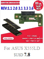 K52F материнских плат REV: 2,2 HM55 DDR3 для ASUS K52 X52F A52F P52F Материнская плата ноутбука K52F материнская плата K52F Материнская плата Тест ОК