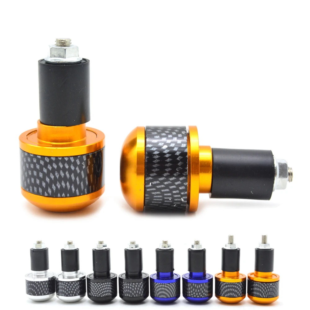 

7/8'' 22 mm CNC motorcycle handlebar Counterweight grips ends for SUZUKI GSXS GSXR GSX-R GSR GSF GSX 600 750 1000 1300 BWM KTM
