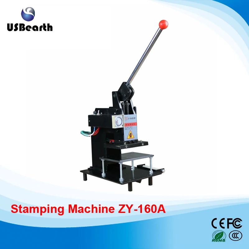 Manual stamping machine, Manual creasing and thermoprinting machine ...