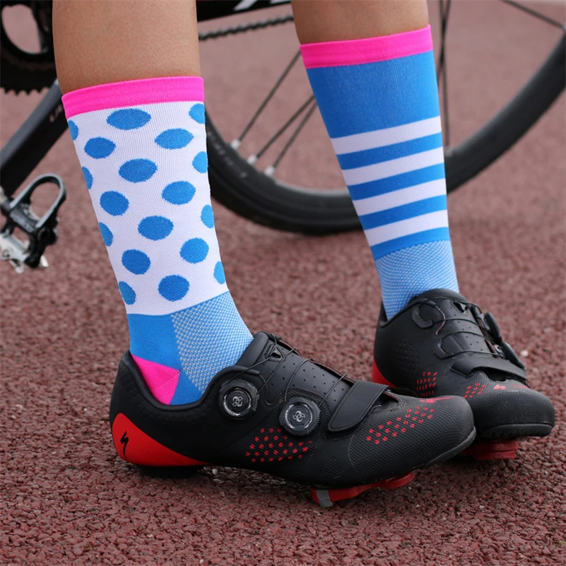 DH спортивные велосипедные носки профессиональные мужские женские спортивные носки компрессионные износостойкие дорожные велосипедные носки спортивные гетры