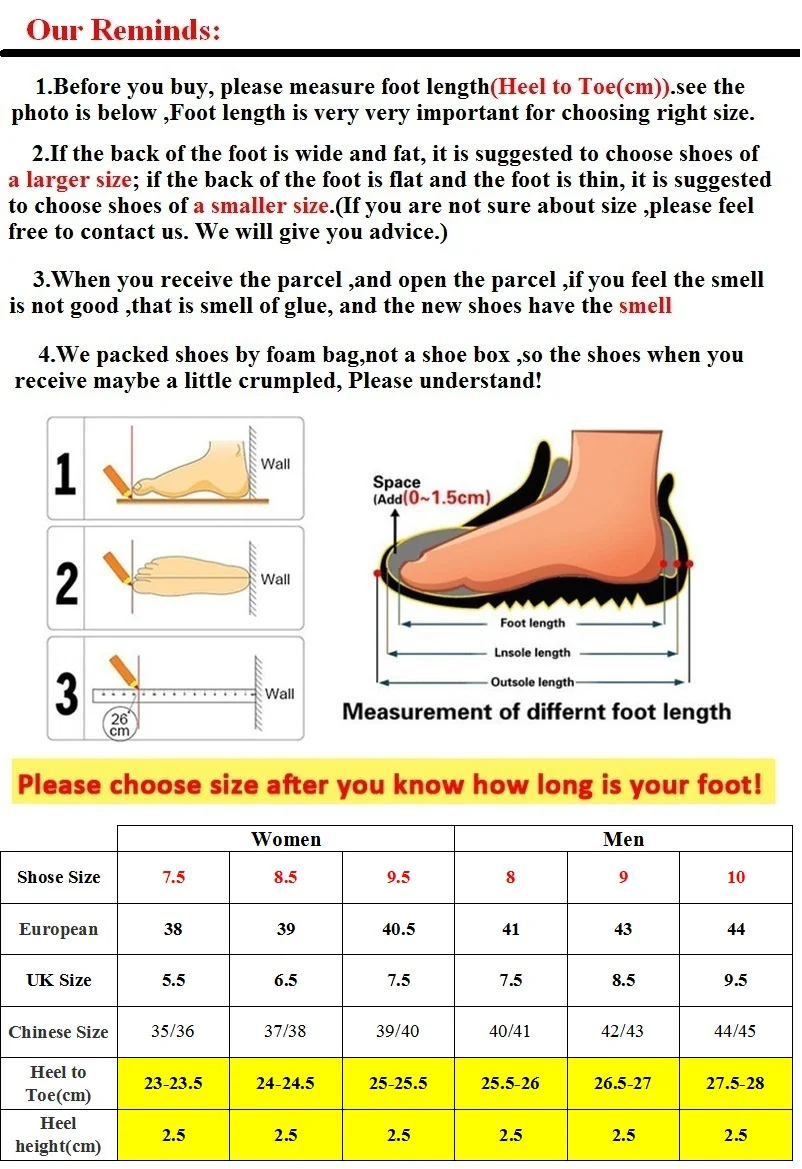 35.36(23.5CM)+37.38(24.5CM)+39.40(25.5CM)+40.41(26CM)+42.43(27CM)+44.45(28CM)-2.5