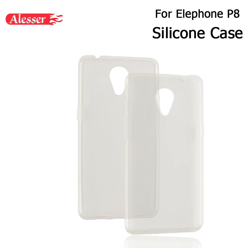 

Alesser For Elephone P8 Silicone Soft Case Clear Soft Silicone TPU Protector Case Cover For Elephone P8 Mobile Phone