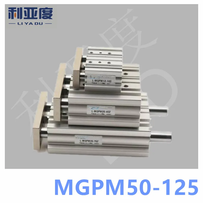 

SMC Type MGPM50-125 Thin cylinder with rod MGPM 50-125 Three axis three bar MGPM50*125 Pneumatic MGPM50X125 MGPL50-125