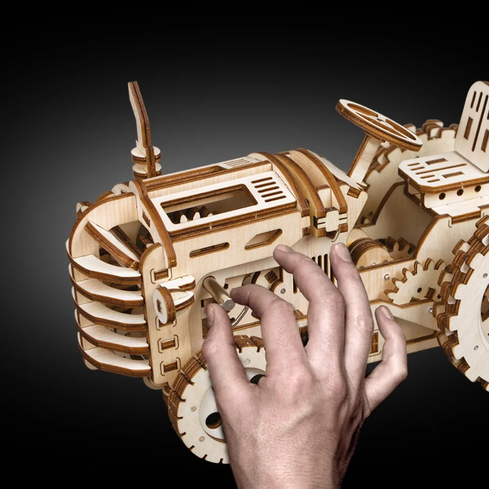 Robotime-Creative-DIY-Gear-Drive-Tractor-3D-Wooden-Model-Building-Kits-Toys-Hobbies-Gift-for-Children