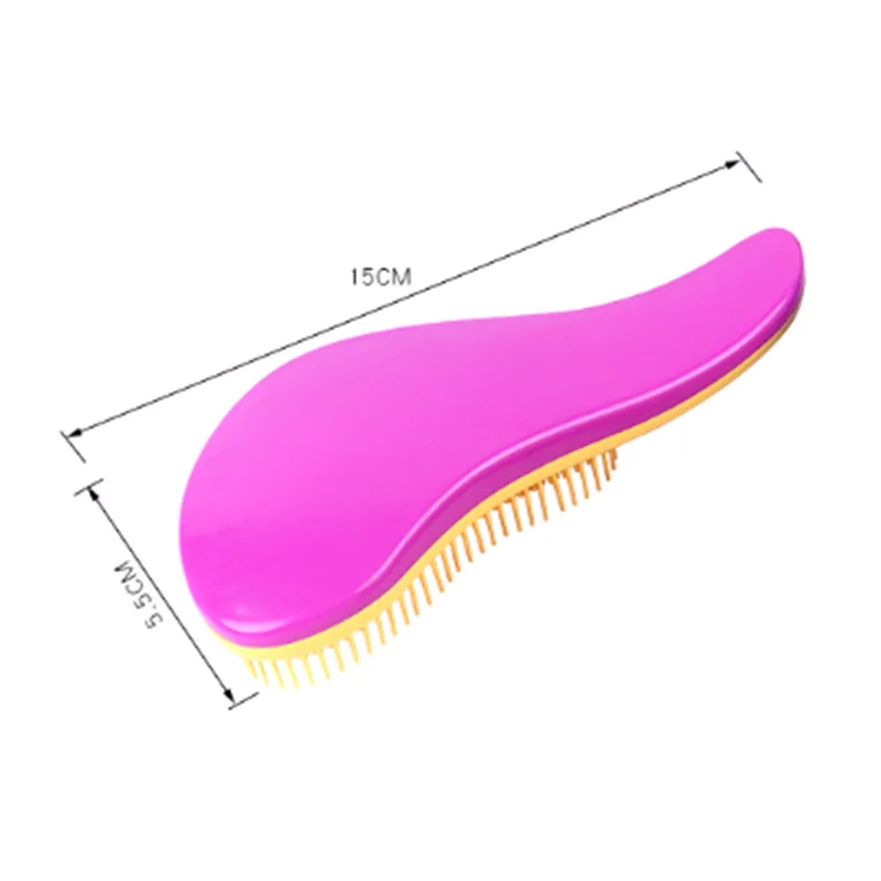 Новинка, расческа для волос, расческа, расческа для волос, профессиональные Волшебные выпрямляющие расчески для распутывания, пластик