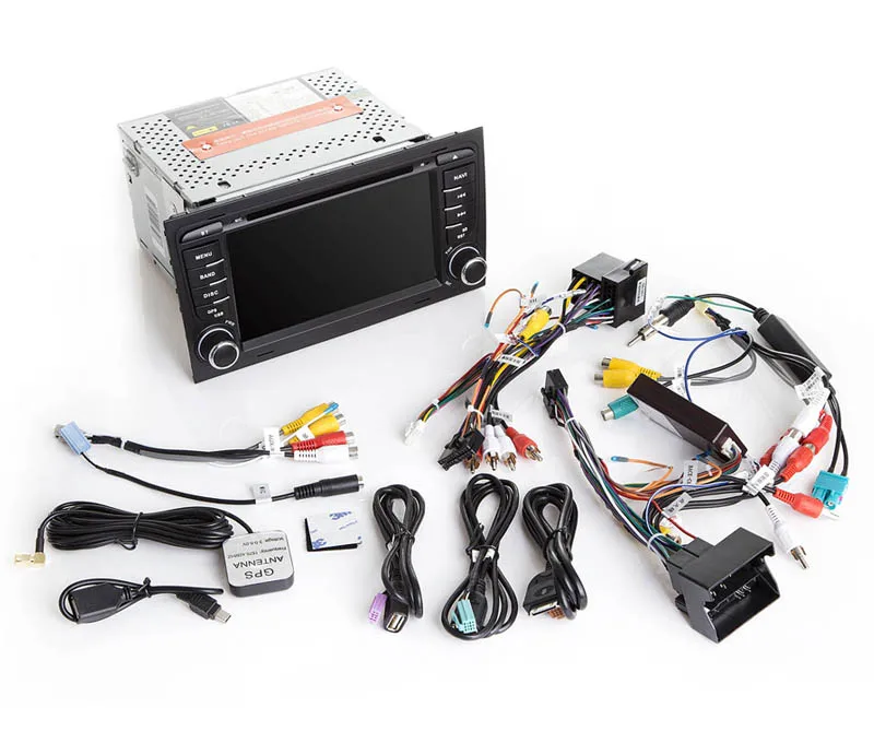 Perfect 7" Android 9 for AUDI A4 S4 2002-2008 car DVD gps navigationi,3g,RAM4G ROM 64GB,DSP,octa core,touch screen,steering wheel,canbus 32