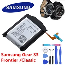SAMSUNG Bateria Original EB-BR760ABE Para Samsung Engrenagem S3 Fronteira/Classic EB-BR760A SM-R760 SM-R770 SM-R765 SM-R765S 380mAh