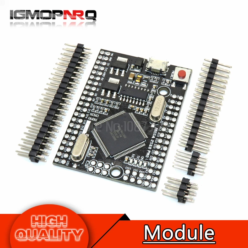 

1set MEGA 2560 PRO Embed CH340G/ATMEGA2560-16AU Chip With Male Pinheaders Compatible for Arduino Mega2560 Module