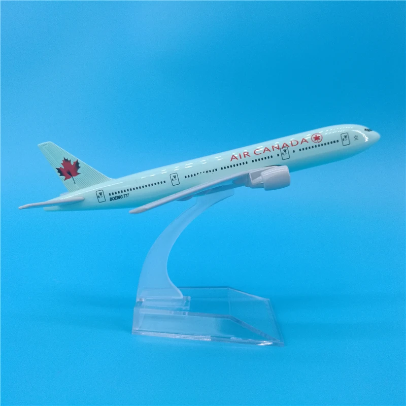 16 см Boeing 777 Air Canada модель самолета Сплав статическая канадский Airways Аэробус