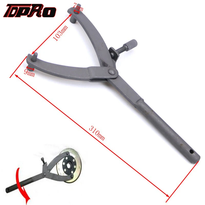

Pit Dirt Bike 110cc 120c 125cc FLYWHEEL Clutch Pulley HOLDER Holding TOOL Stator