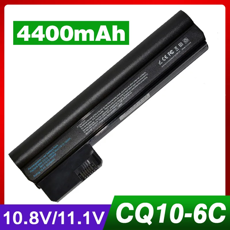 

4400mAh laptop battery for HP Mini 110-3000 mini110-3100 06TY 607762-001 607763-001 HSTNN-DB1U WQ001AA for Compaq Mini CQ10