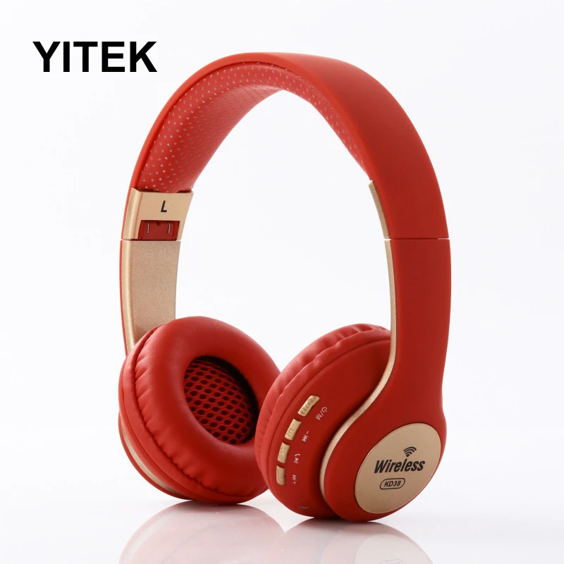 

YITEK RS01 Wireless Headphones Bluetooth Headset Foldable Headphone music Earphones with Microphone for PC mobile phone Mp3