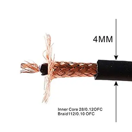 JOINAUDIO OFC провод кабель 5 м для припоя-Бесплатный Педальный медный DIY гитарный кабель комплект