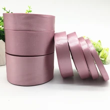 25 metros 6 10 15 20 25 38 50 milímetros Malva Seda Fita de Cetim Para O Casamento Decoração Do Partido Do Cartão Do Convite papel de Embrulho de Natal