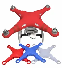 Drone Body Silicone Protective Cover Case Skin for DJI Phantom 3 Camera Drone 3A 3P 3S SE Protective Parts Body Shell Cover