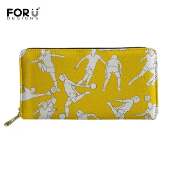 

FORUDESIGNS 2019 Ladies Leather Women Wallets Long Card Holder Coin Purse Clutch Money Phone Bag Female Party Designer Fashion