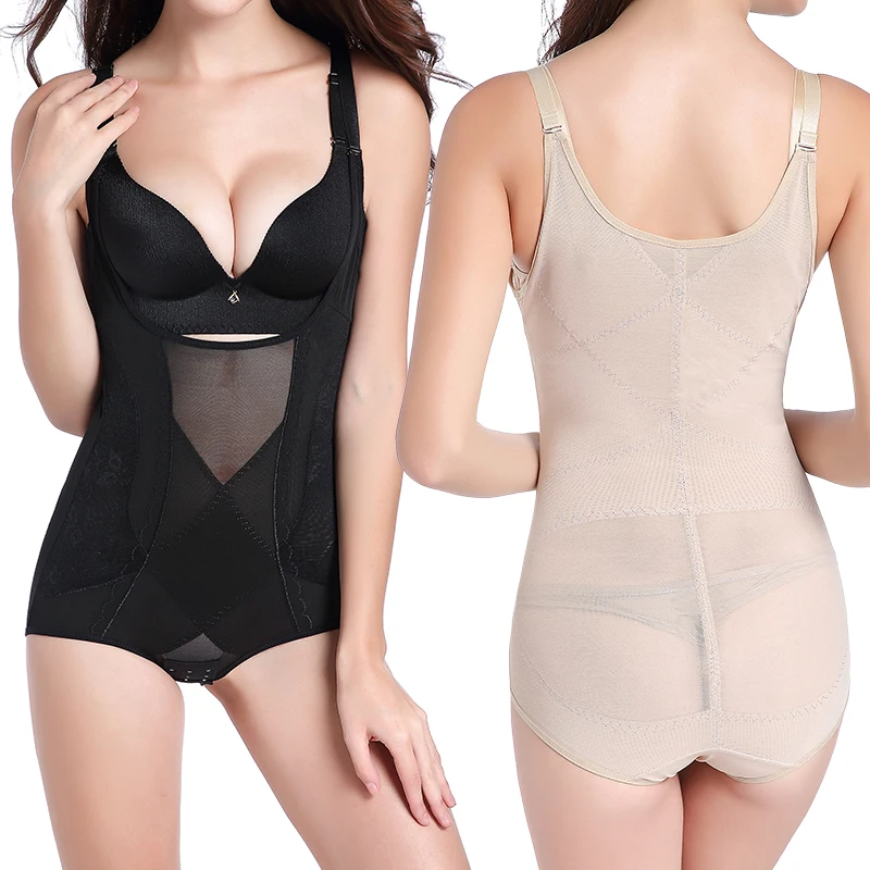 Women Full Body Shaper Seamless Bodysuits Shapewear Waist Cincher Firm Control Shaper Slimming