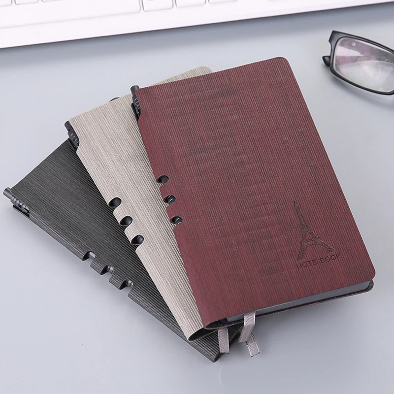 

Leather Cover Business Notebook Paper Journals Traveler Notebooks Lined Paper Note book Stationery Office School Supplies