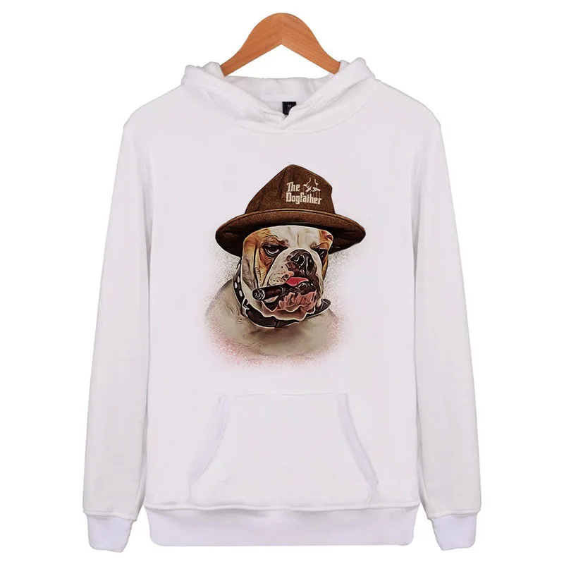 French Bulldog 2018 New Fashion Hoodie Men/woman Sweatshirt Male Hoody Hip Hop Autumn Winter Hoodie Mens Casual Xxxl E4198 Refreshing And Beneficial To The Eyes Men's Clothing