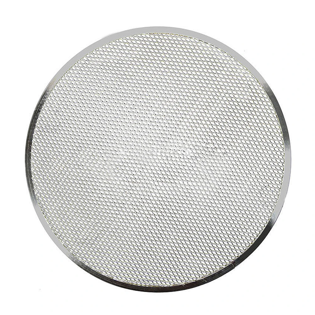 

6/8/9/10/12/14Inch Aluminium Flat Mesh Pizza Screen Oven Baking Tray Net Bakeware Cookware kitchen baking tool