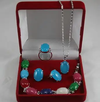 

hot sell new - shipping set shell pearl necklace, earing, bracelet , ring set