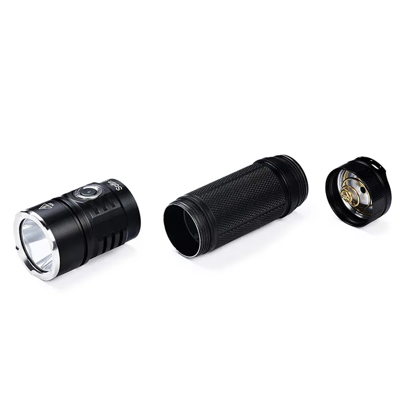 Sofirn SP33 светодиодный вспышка светильник Мощность Фул фонарь 2500lm IPX8 26650 18650 CREE XHP50.2 светильник светодиодный Портативный лампа Мощность индикатор светодиодный налобный фонарь