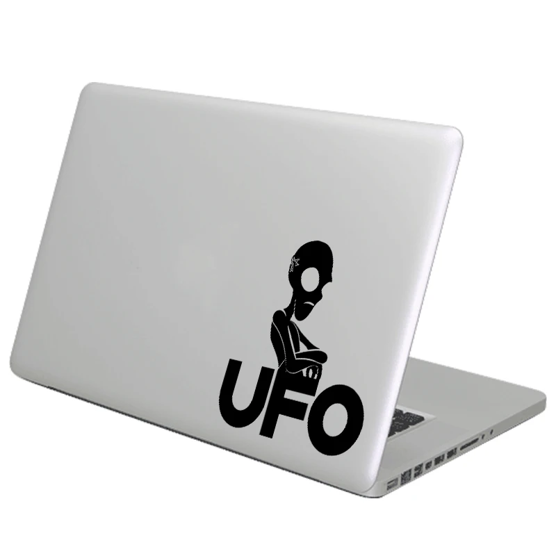 НЛО инопланетянин Виниловая наклейка для ноутбука Macbook Наклейка Pro Air Retina 11 12 13 14 15